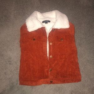 Corduroy Button Down Coat